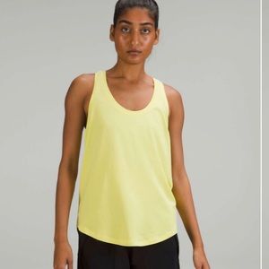 NWT Lululemon Love Tank sunlight yellow size 10